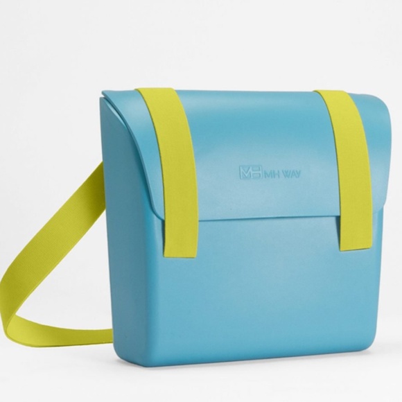 MH Way MIXMATCH, bag-backpack Gray with Cream Straps Crossbody Backpack